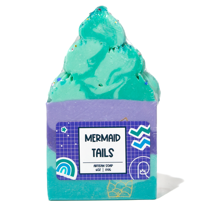 Mermaid Tails Frosted Soap