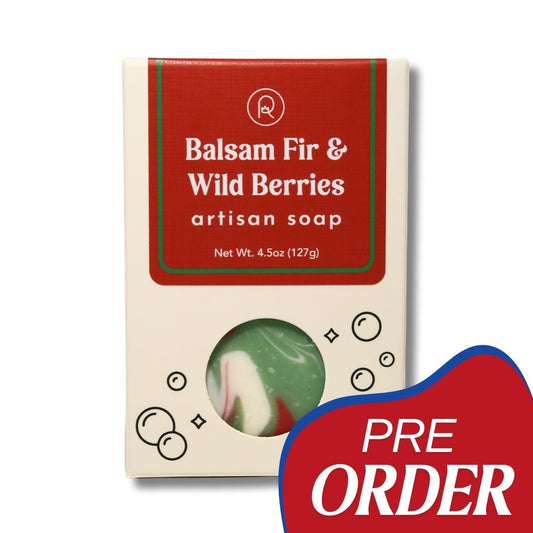 PRE-ORDER Balsam Fir & Wild Berries Artisan Soap