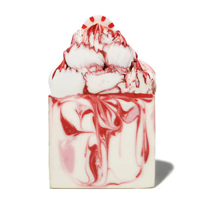 Peppermint & Vanilla Frosted Soap