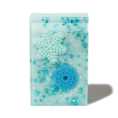 Winter Wonderland Glass Soap