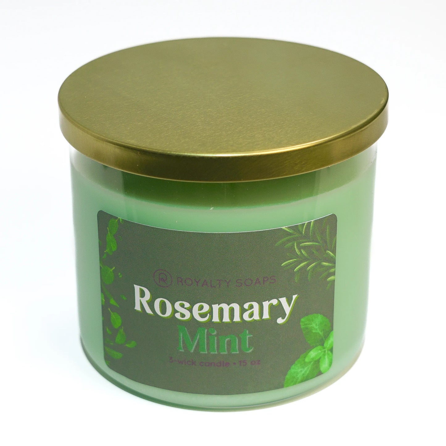 Rosemary Mint 3-Wick Soy Candle