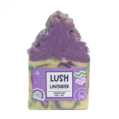 Lush Lavender Frosted Soap