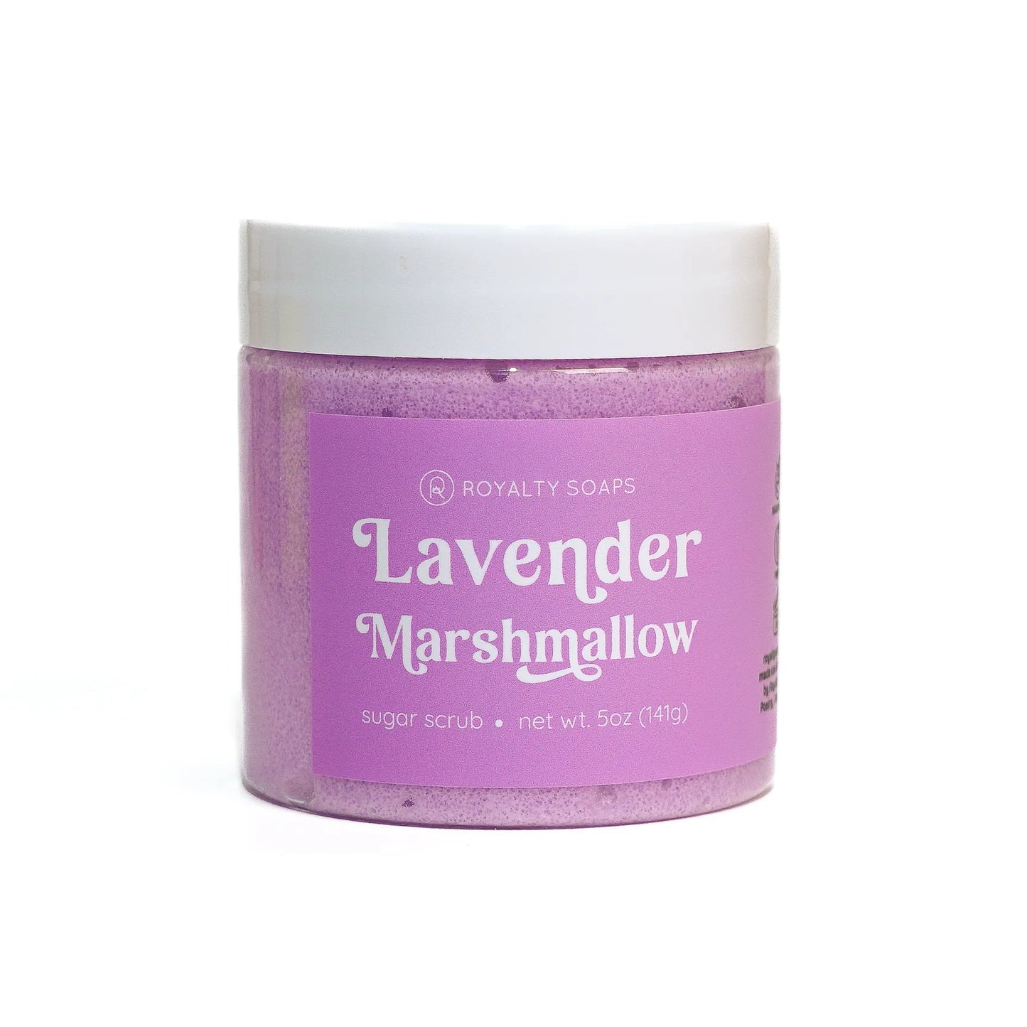 Lavender Marshmallow Sugar Scrub