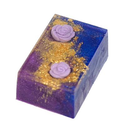 Night-Blooming Violet Glass Soap