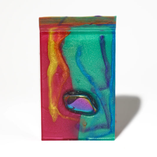 Lunar Prism Glass Soap