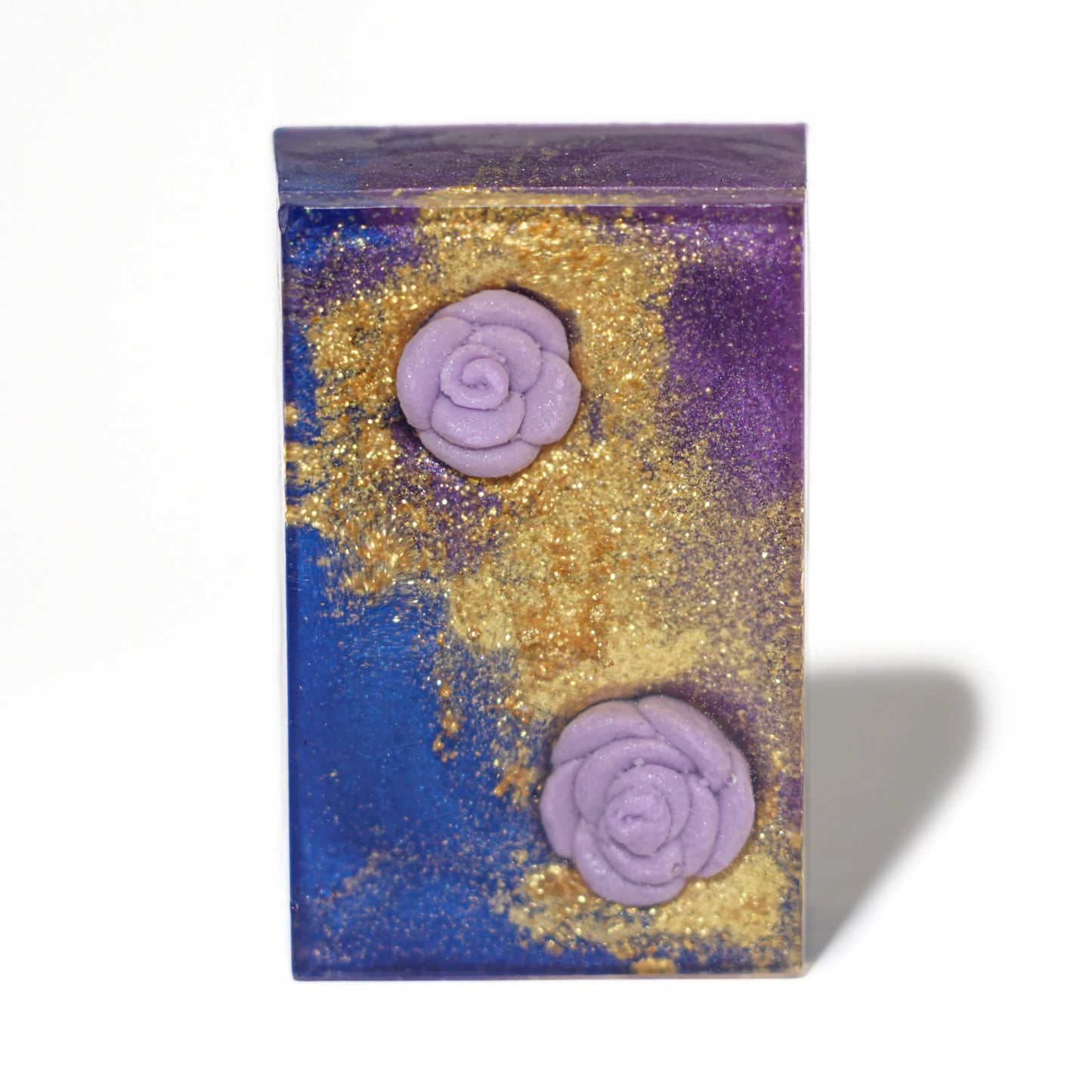 Night-Blooming Violet Glass Soap