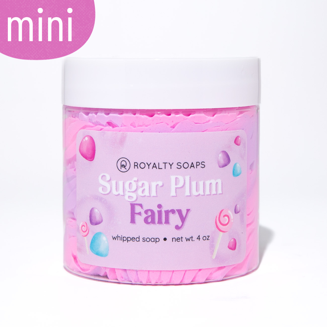 Sugar Plum Fairy 4oz Whipped Soap