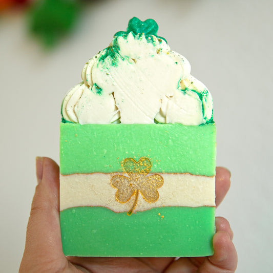 Shamrock Frosted Soap